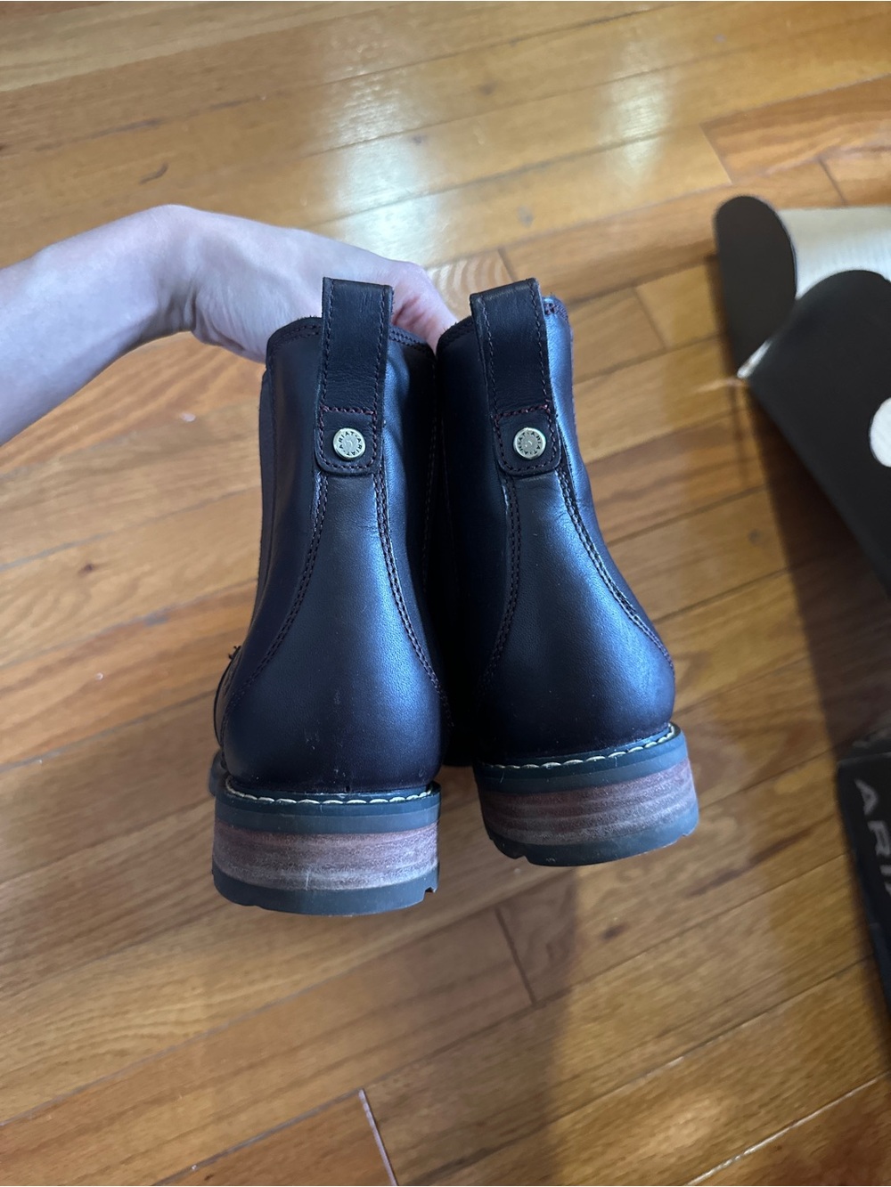 Ariat Wexford h2o waterproof boots cordovan - Picture 6 of 9